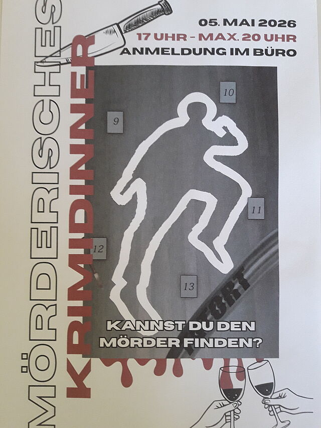 Einladung zum Krimidinner